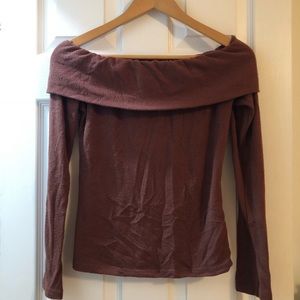 Lulus Off The Shoulder Long Sleeve
